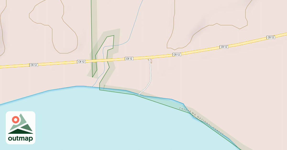 Map of ANDRUSIA ACCESS NORTHEAST