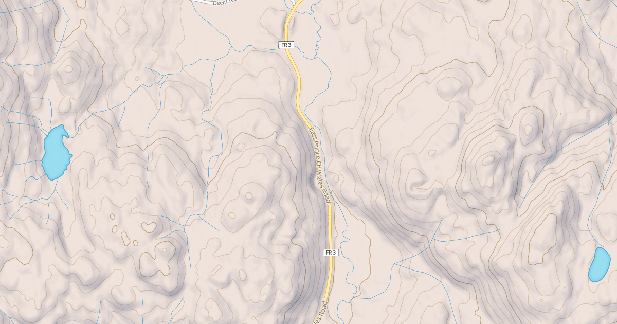 Map preview of EAST PRINCE OF WALES