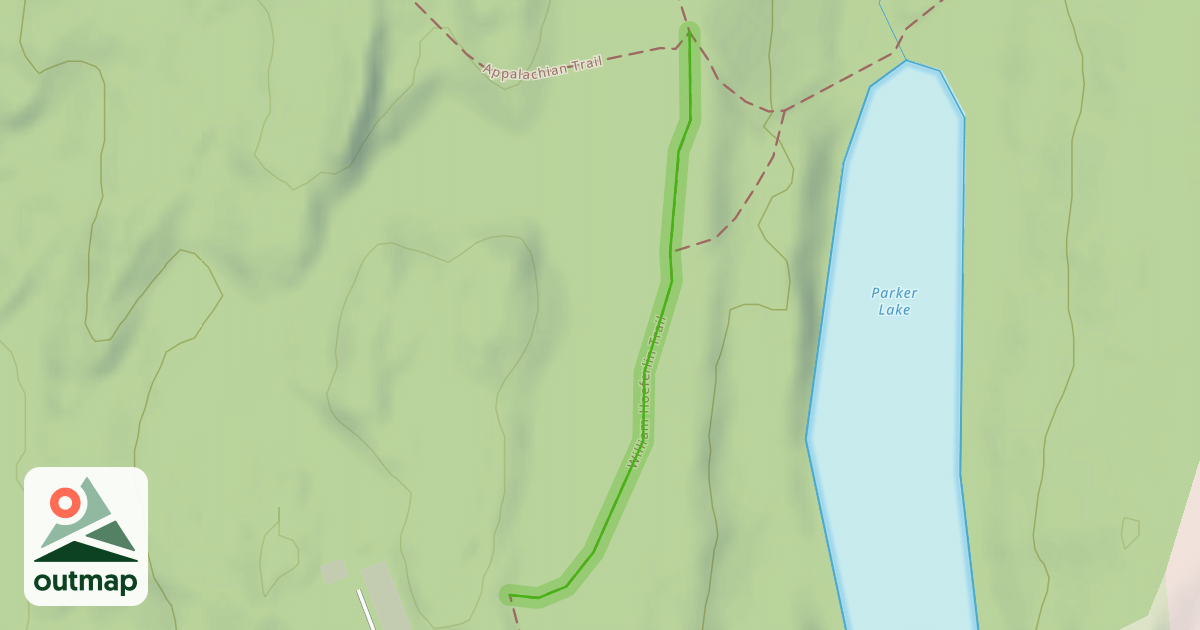 Map of William Hoeferlin Trail