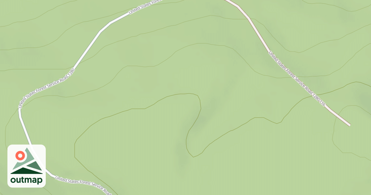 Map of USFS Motor Vehicle Use Map Roads {7AD1AC06-41C1-41E4-B938-7387D2D0AEB4}