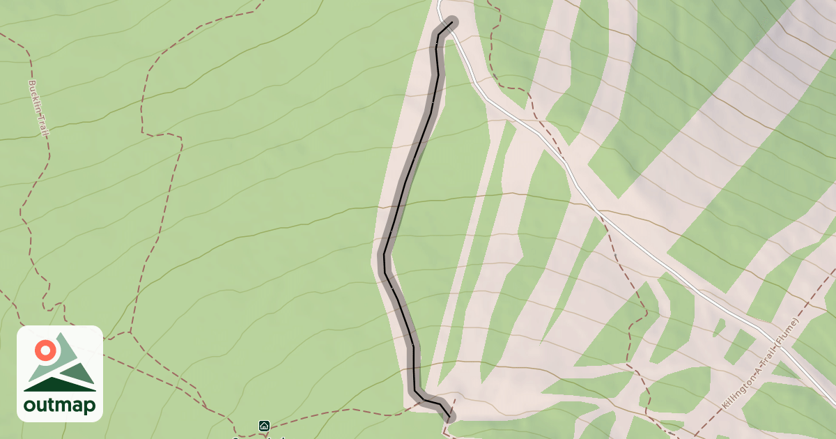Map of Ridge Run