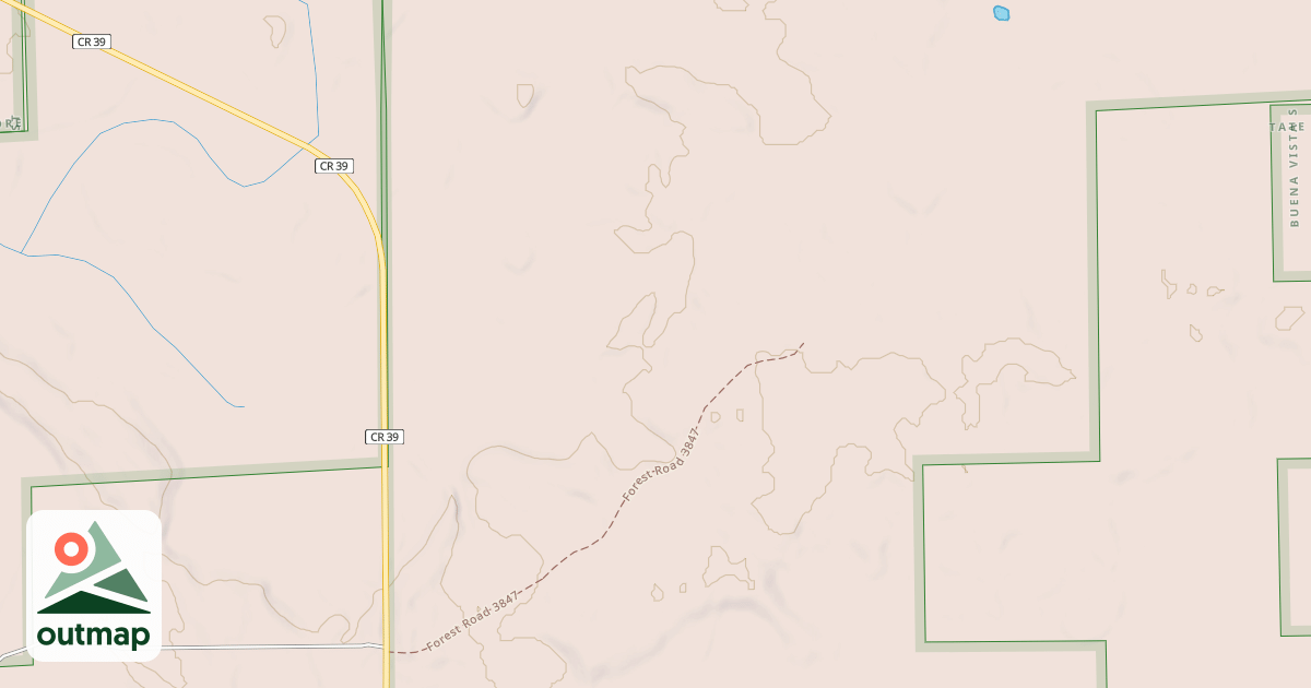 Map of SW LITTLE MOOSE LAKE ROAD