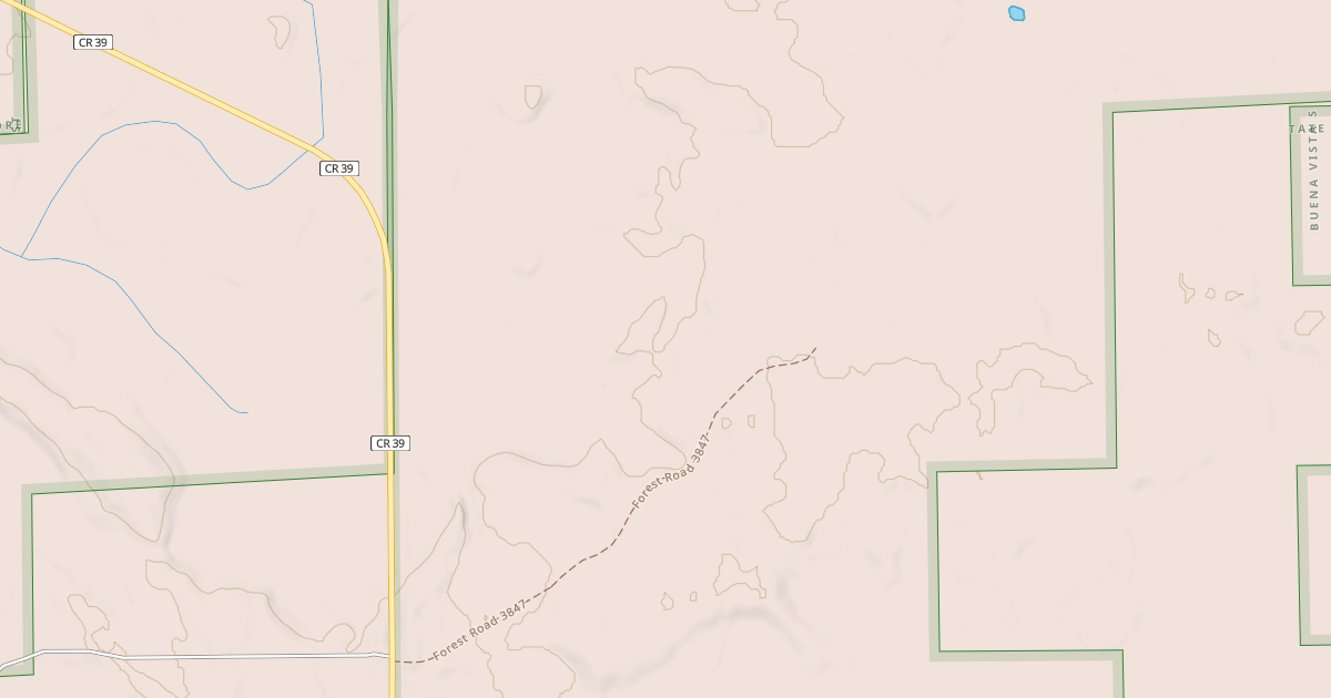 Map preview of SW LITTLE MOOSE LAKE ROAD