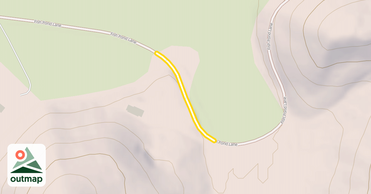 Map of Fish Pond Lane