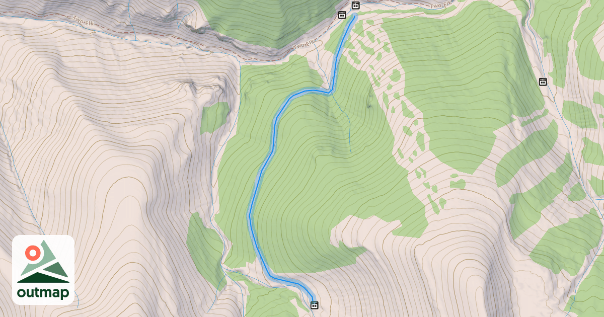 Map of Kelly's Toll Road
