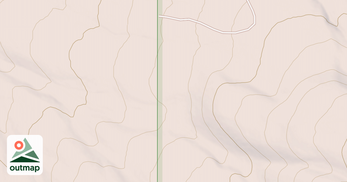 Map of ALLES CREEK SPUR B