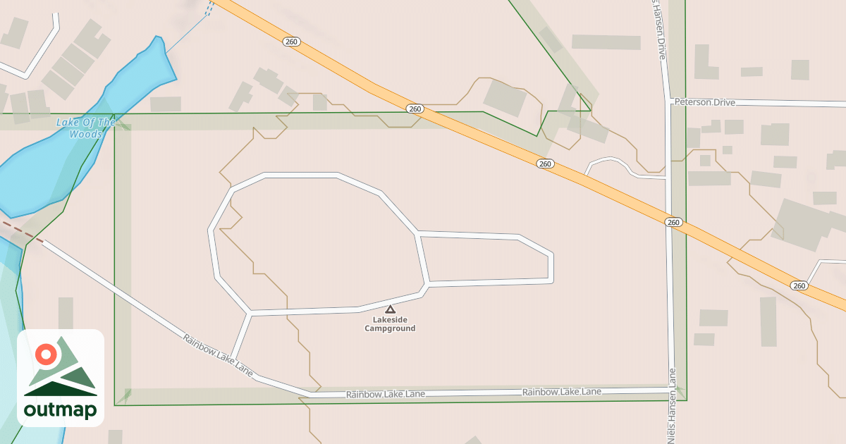 Map of LAKESIDE CG