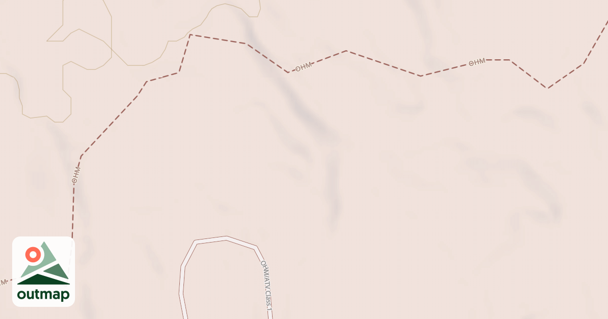 Map of Straight Arrows Trail