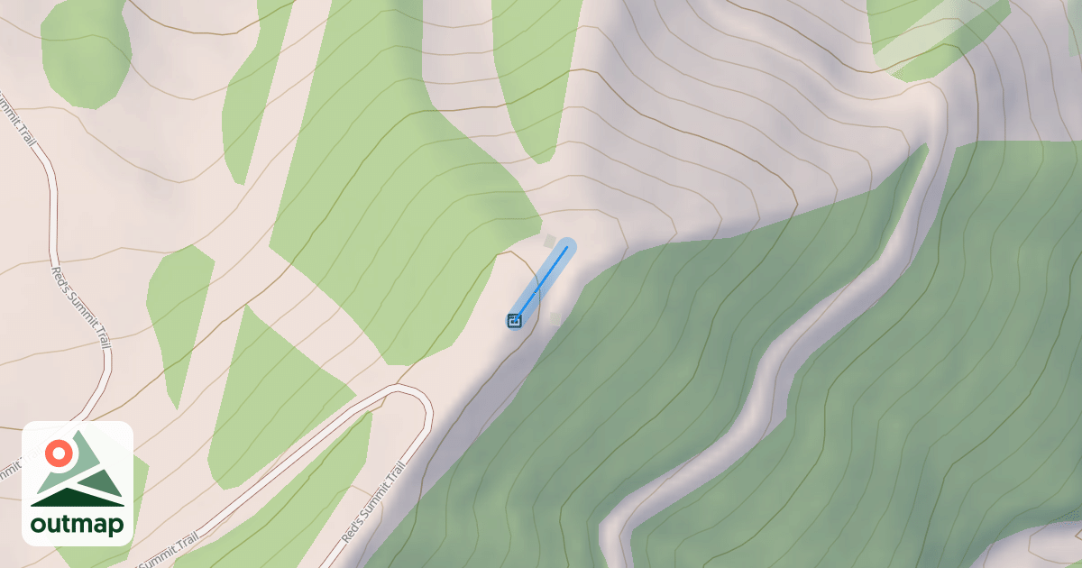 Map of Cassidy's Traverse