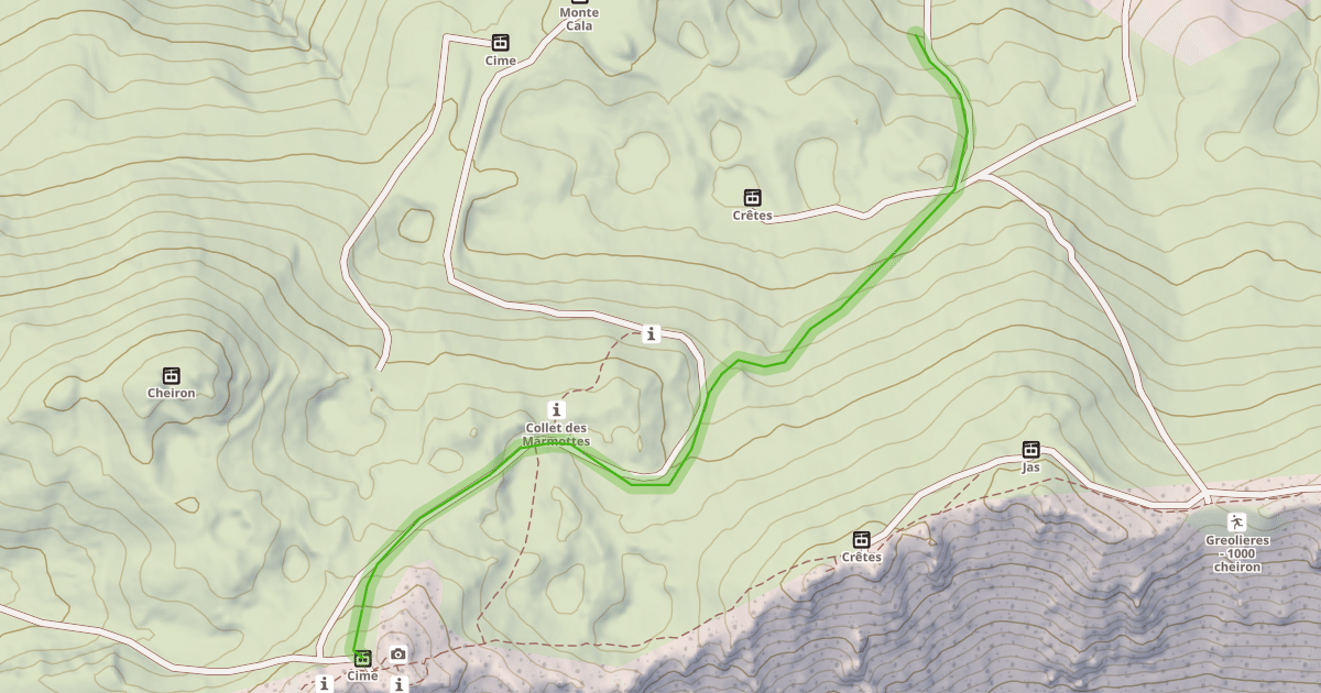 Map preview of Dolines Hautes