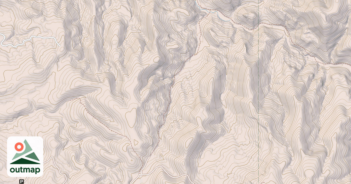 Map of HILTON CREEK