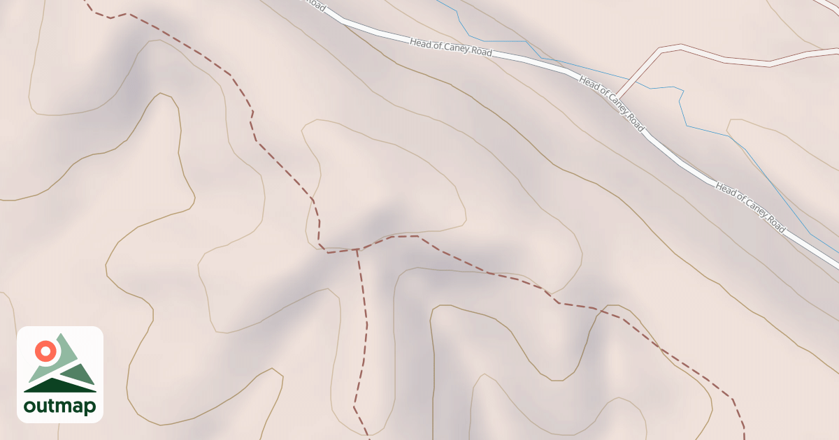 Map of White Sulphur Ohv Trail - F