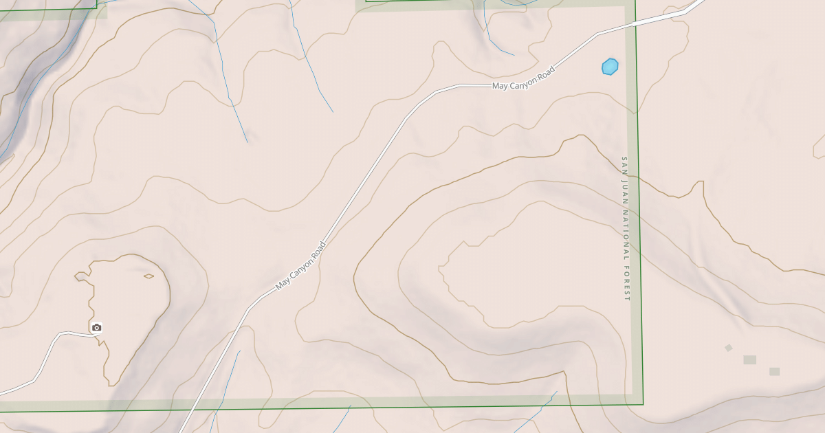 Map preview of MAY CANYON