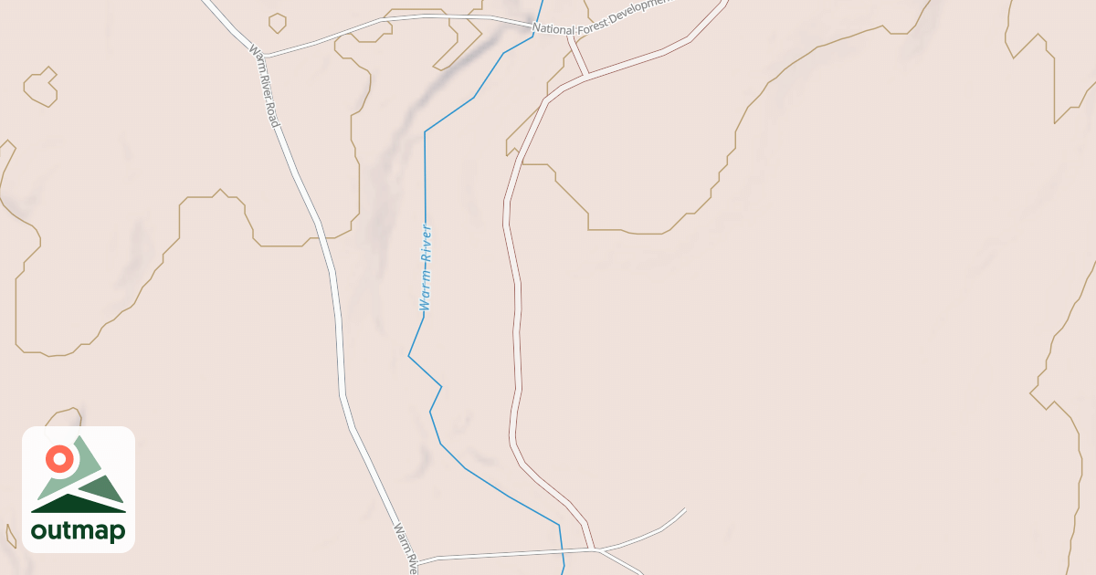 Map of POLE BRIDGE CG SPUR B