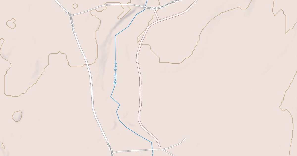 Map preview of POLE BRIDGE CG SPUR B