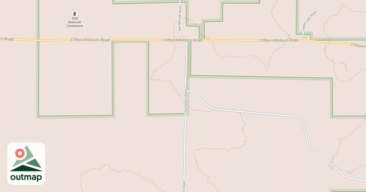Map of MORGAN