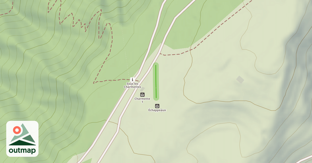 Map of Chantemerle