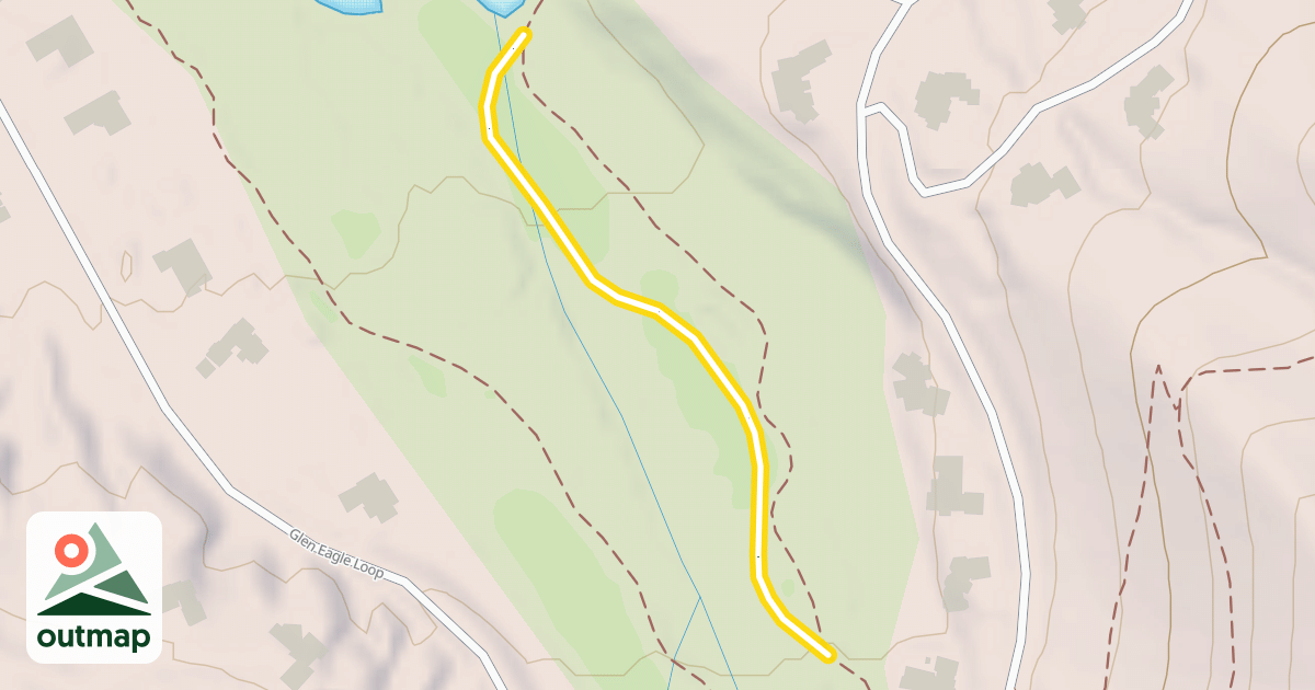 Map of Gold Run