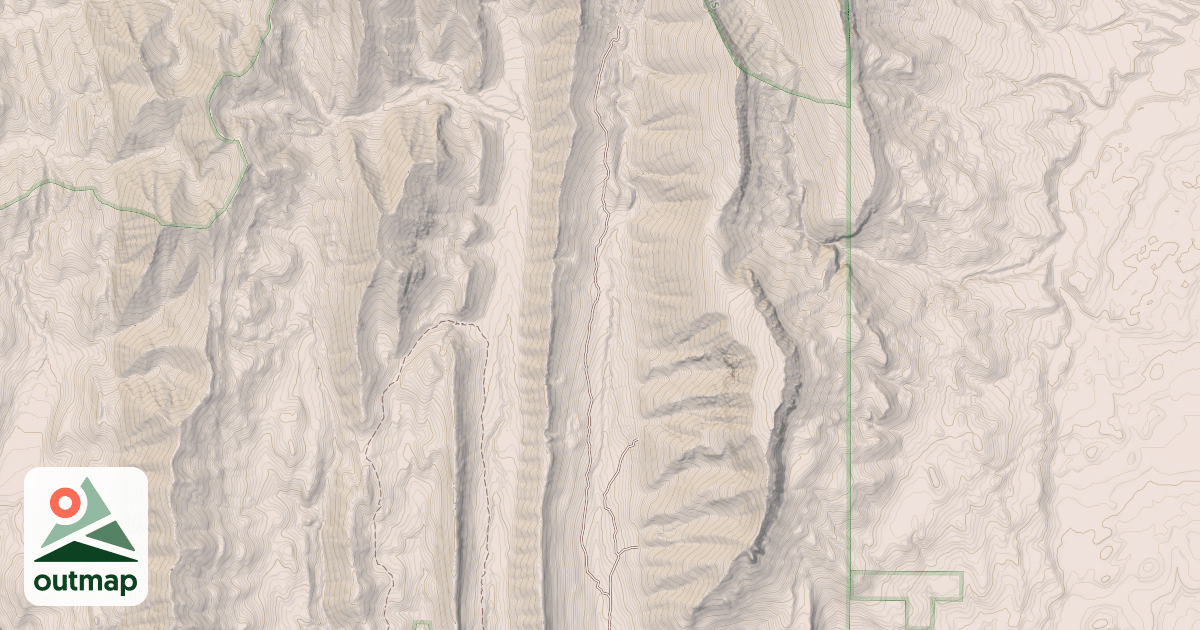 Map of HANNAN GULCH WEST