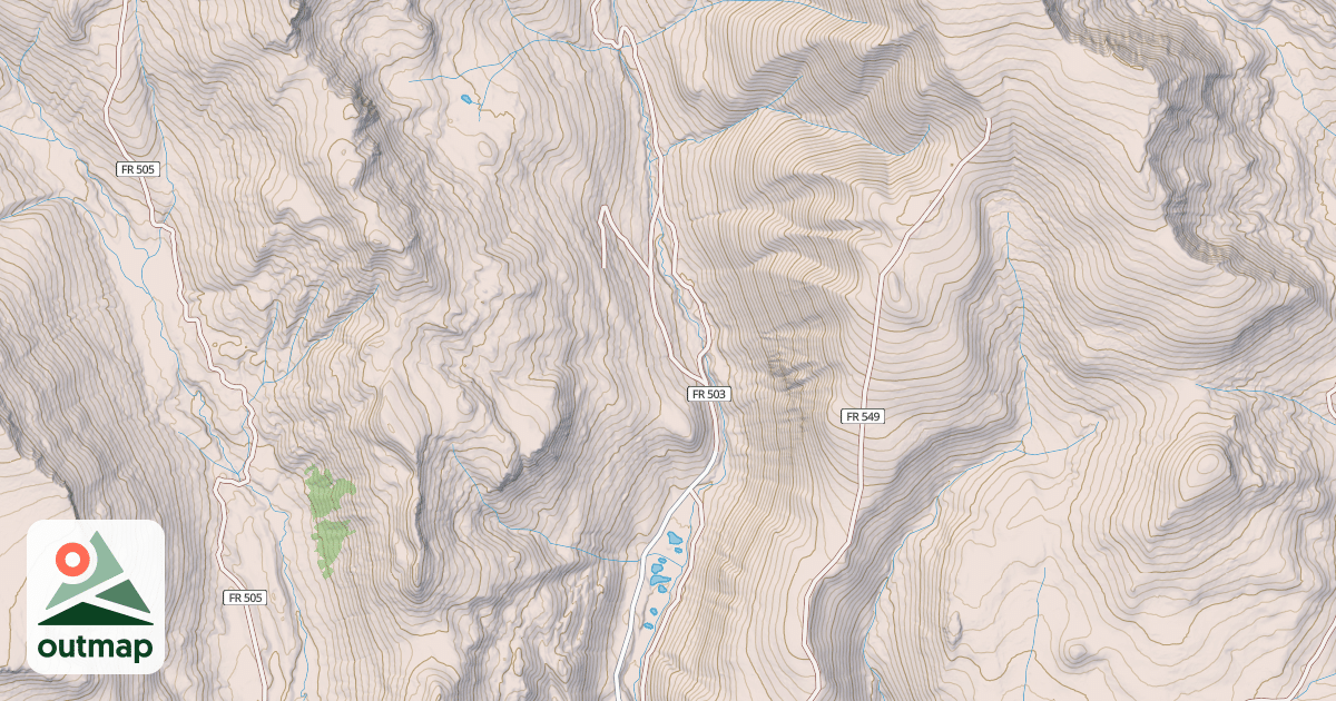 Map of WEST WILLOW