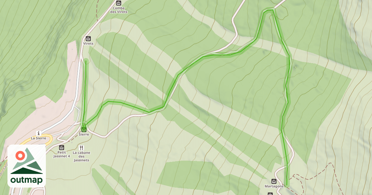 Map of Chamois