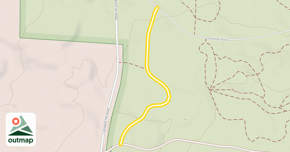 Map of Ruthie's Run