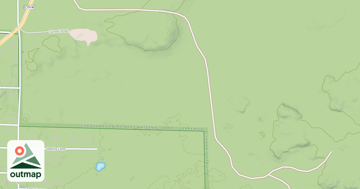Map of FARGO ROAD