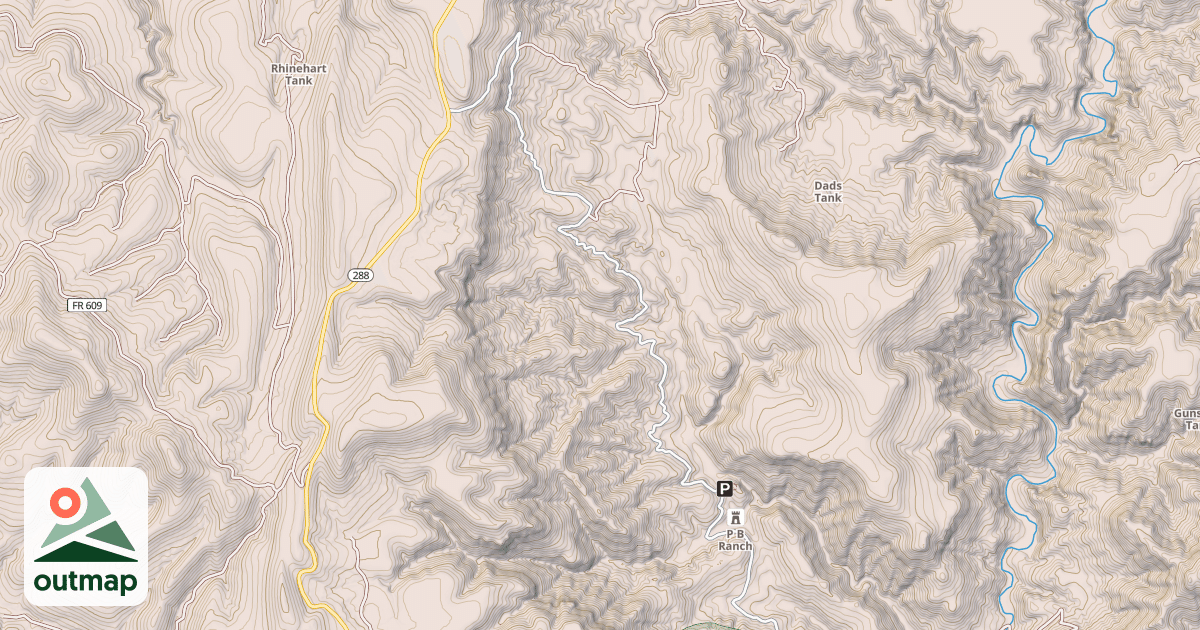 Map of CHERRY CREEK