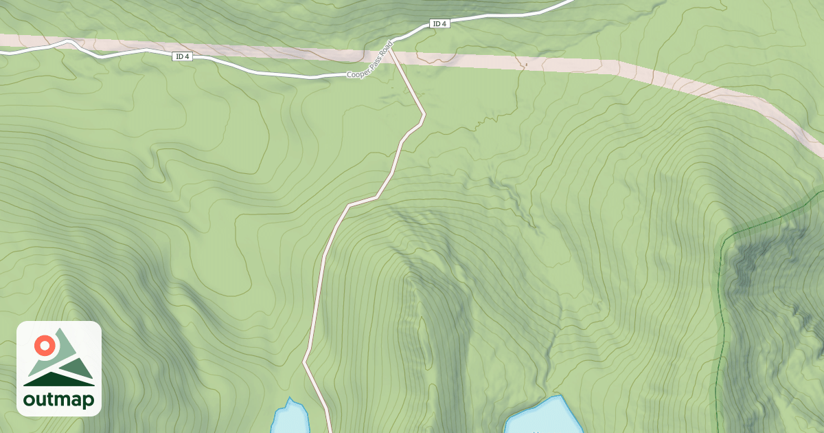 Map of GLIDDEN LAKE