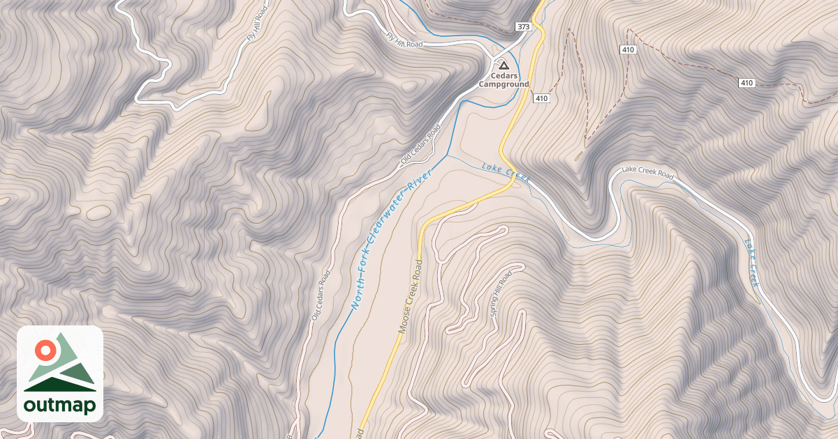 Map of CEDARS