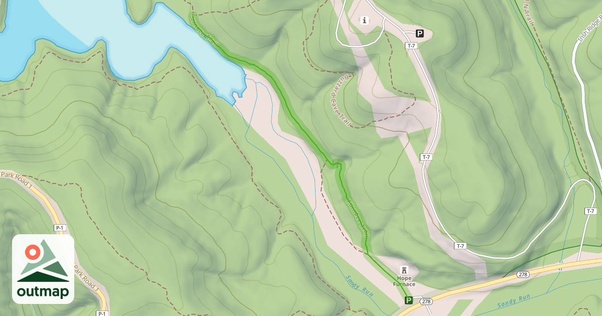 Map of Furnace Trail