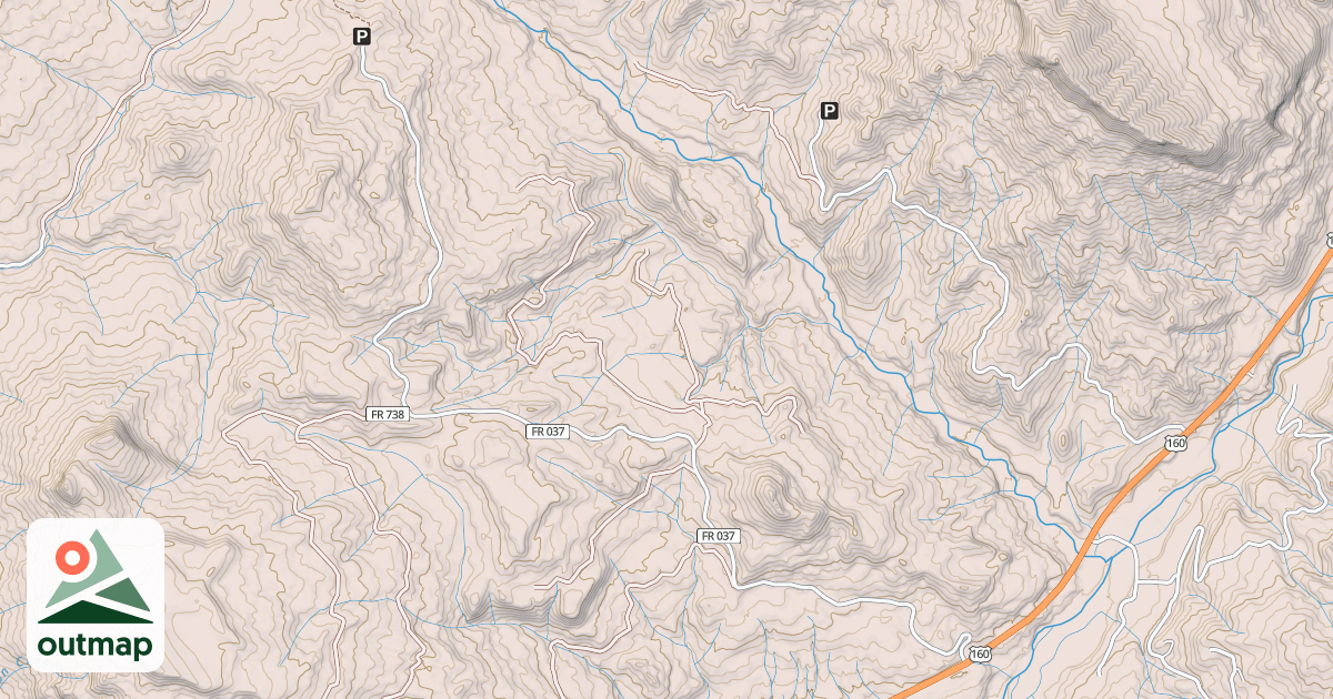 Map of JACKSON MTN