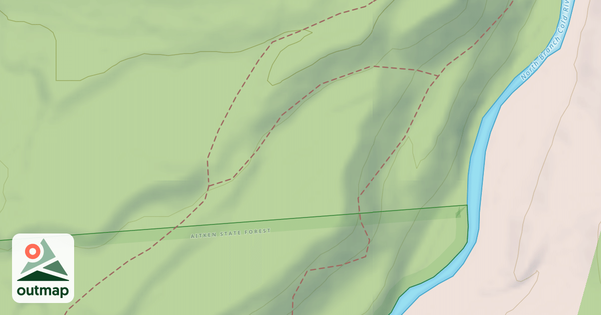 Map of Corridor 407 F
