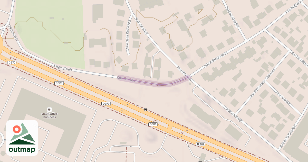 Map of Chemin Vert