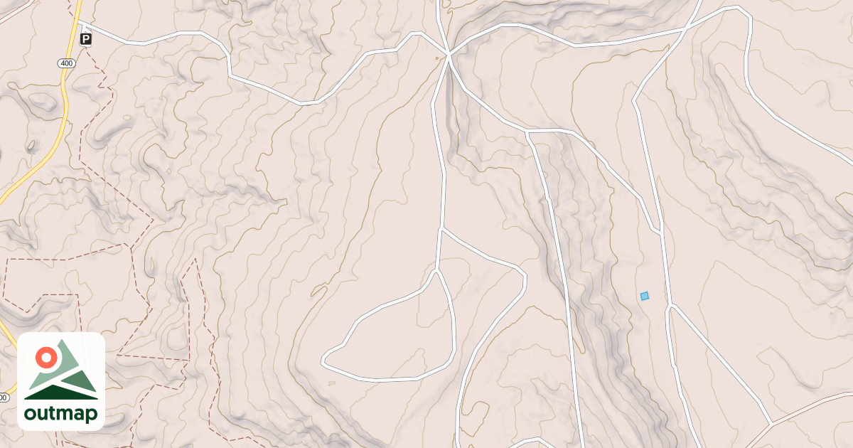 Map of USFS Motor Vehicle Use Map Roads {BC13A145-C982-4950-B3DA-DFCA71E35754}