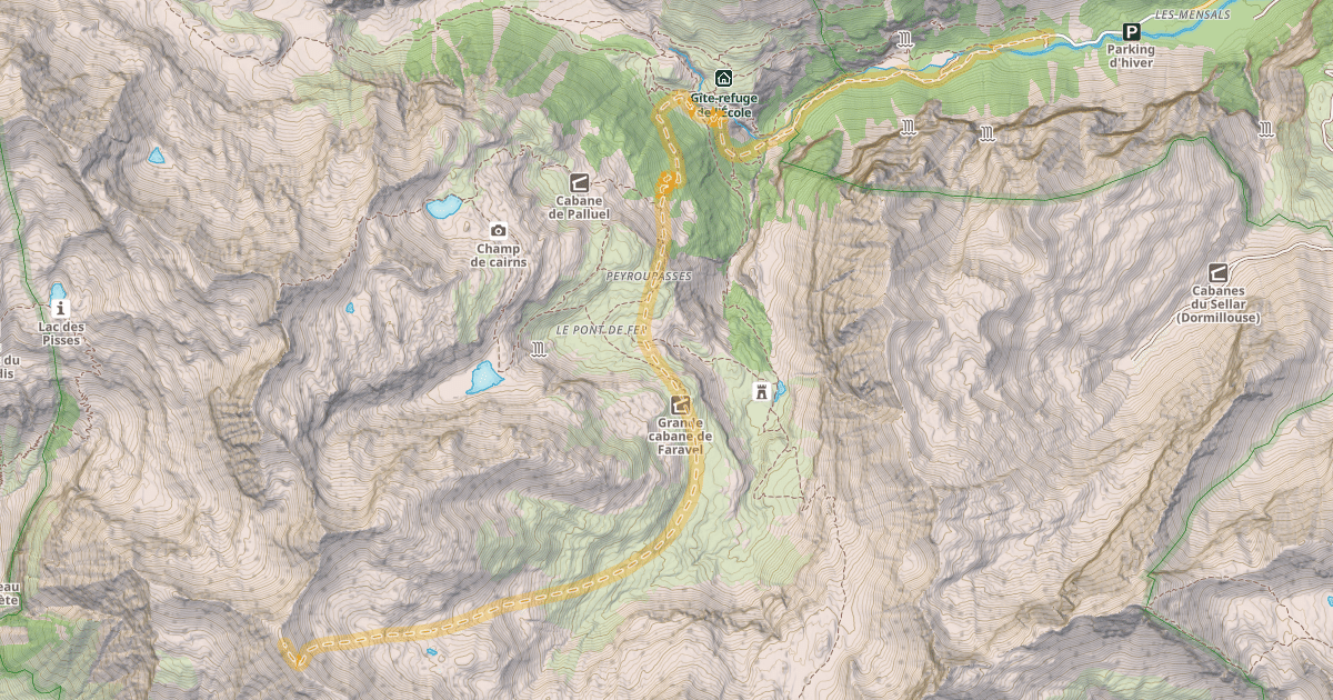 Map preview of Le Tuba — Les Mensals