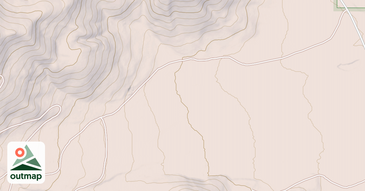 Map of MCGARRY CANYON