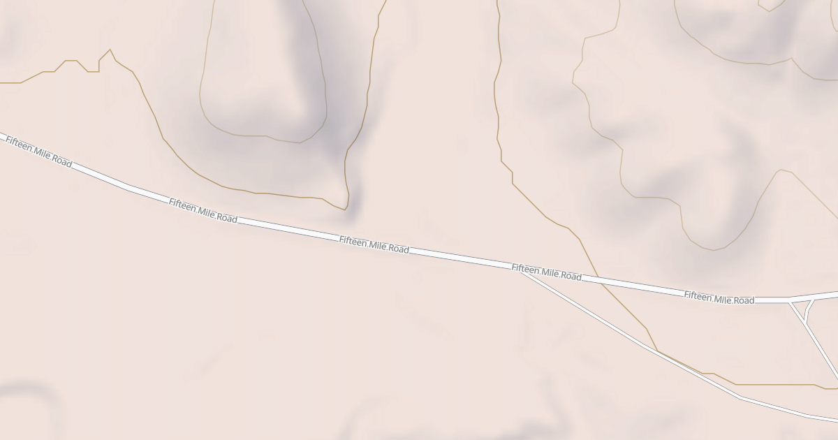 Map preview of FIFTEEN MILE