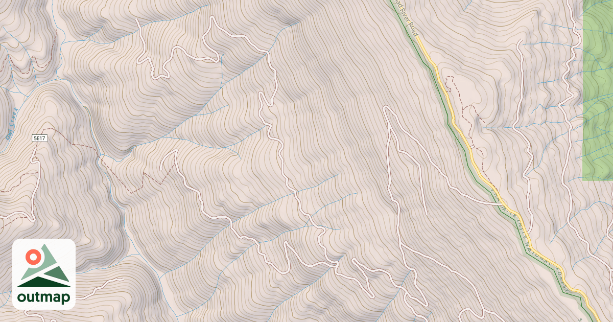 Map of TORREY CORRALS in Humboldt