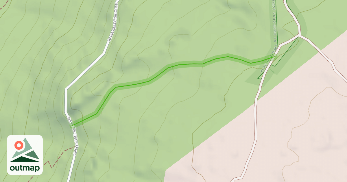 Map of Before les restanques