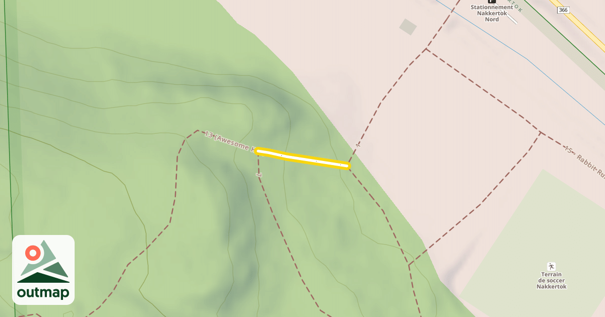 Map of 13 (Awesome Hill)