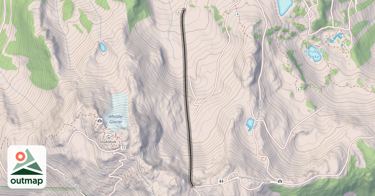 Map of The Saddle