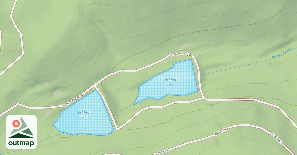 Map of ROLLINSVILLE SPUR