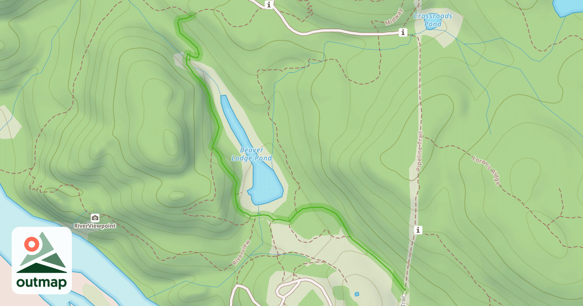 Map of Quarry Trail