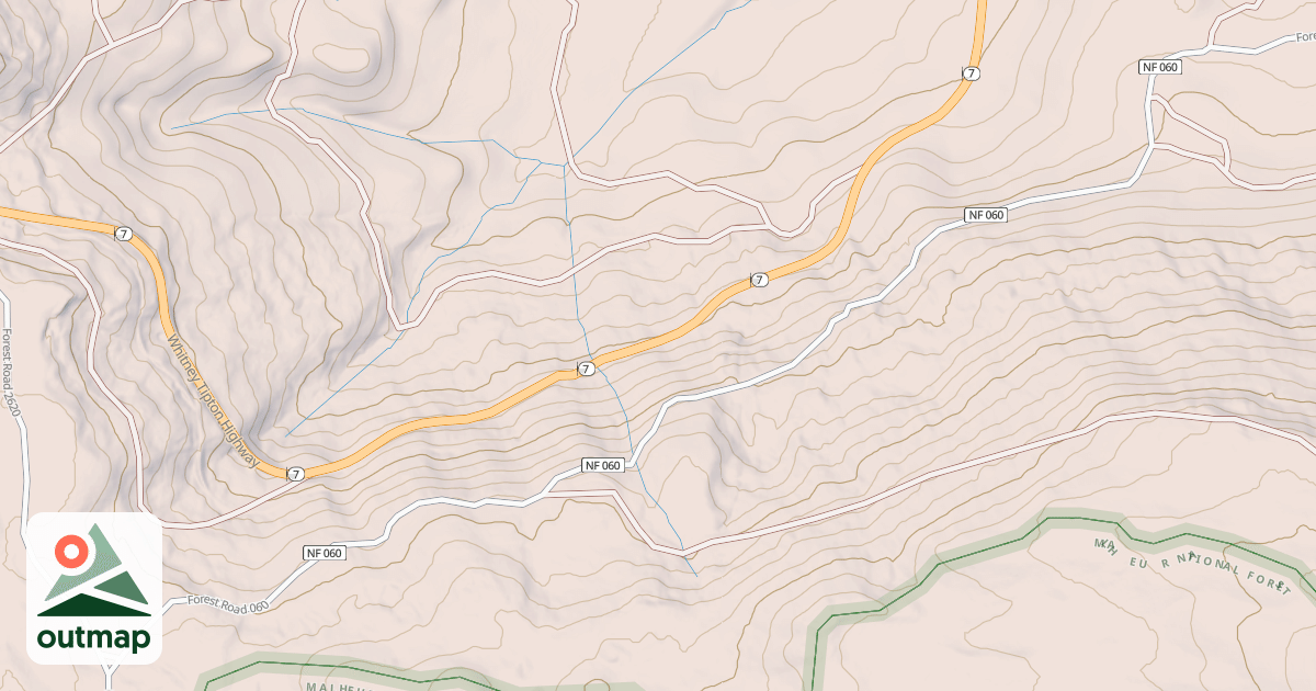 Map of 060 Road Snowmobile