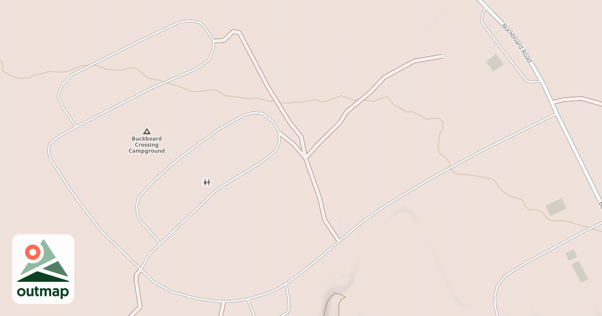 Map of BUCKBOARD C.G.