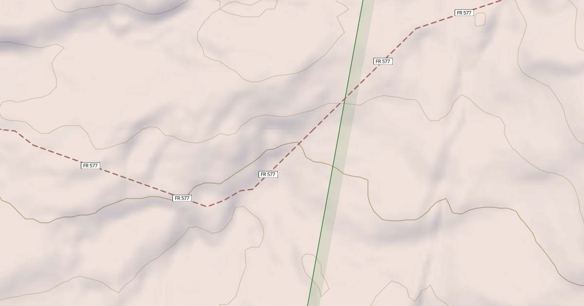 Map preview of Navajo Peak