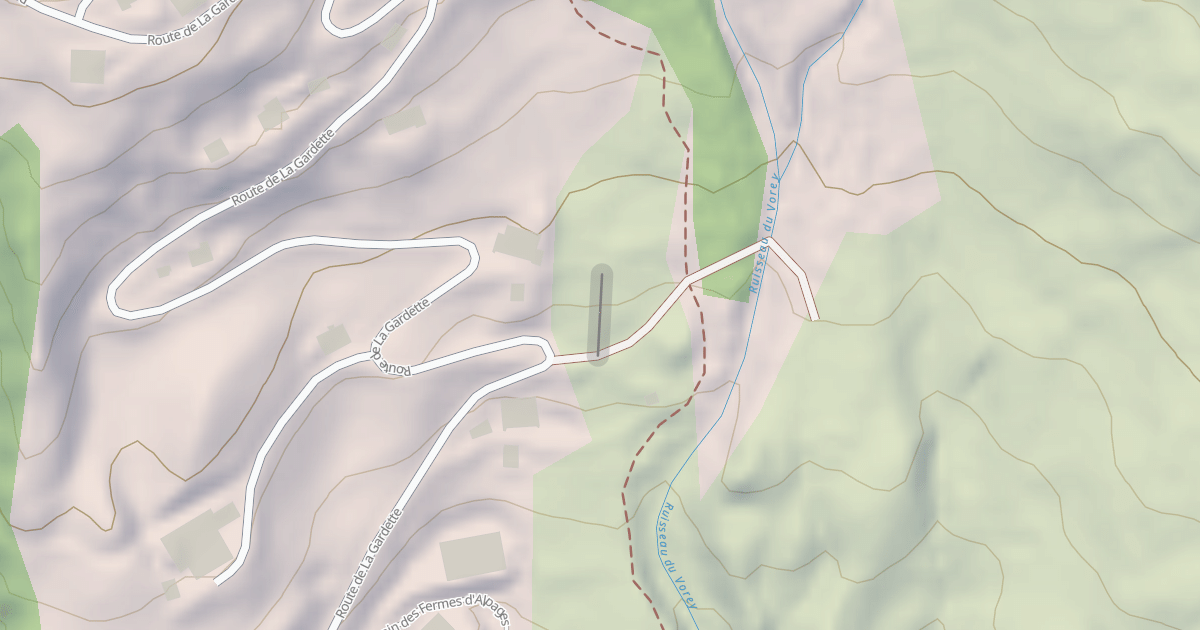 Map preview of Clapières - Puginières