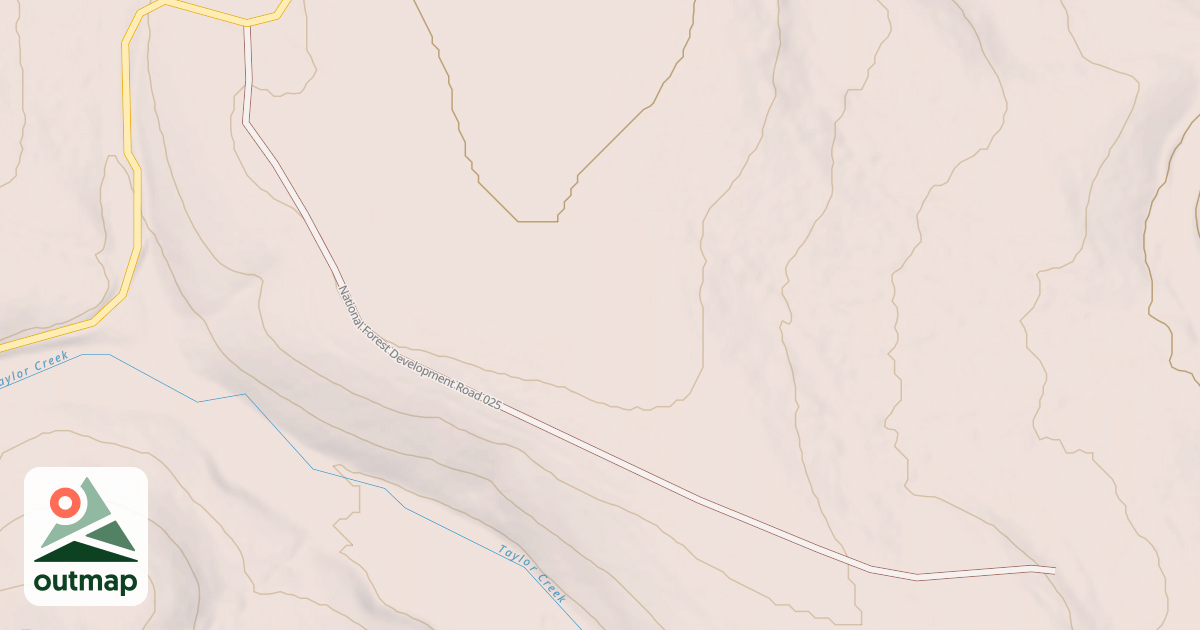 Map of USFS National Forest System Roads {4748C76D-822E-4A6F-A372-F30A92DE837B}