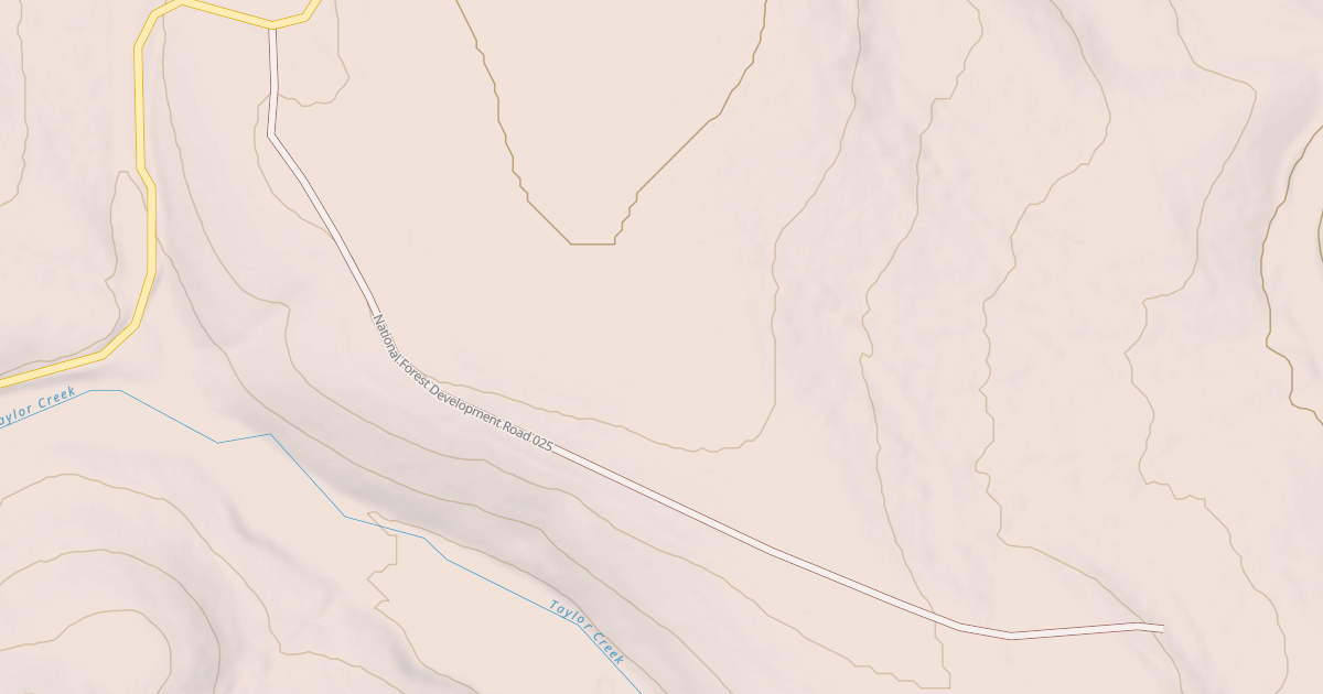 Map preview of USFS National Forest System Roads {4748C76D-822E-4A6F-A372-F30A92DE837B}